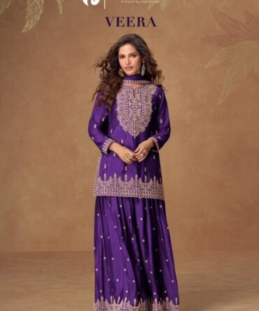 Heavy kurta sharara set