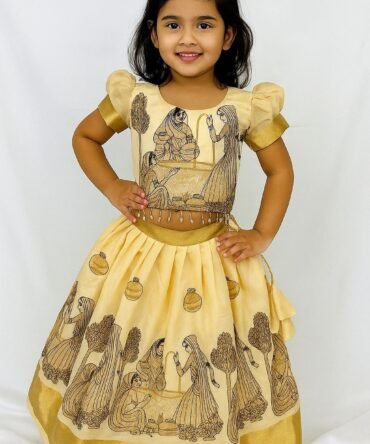 Mini kids royals lehenga choli
