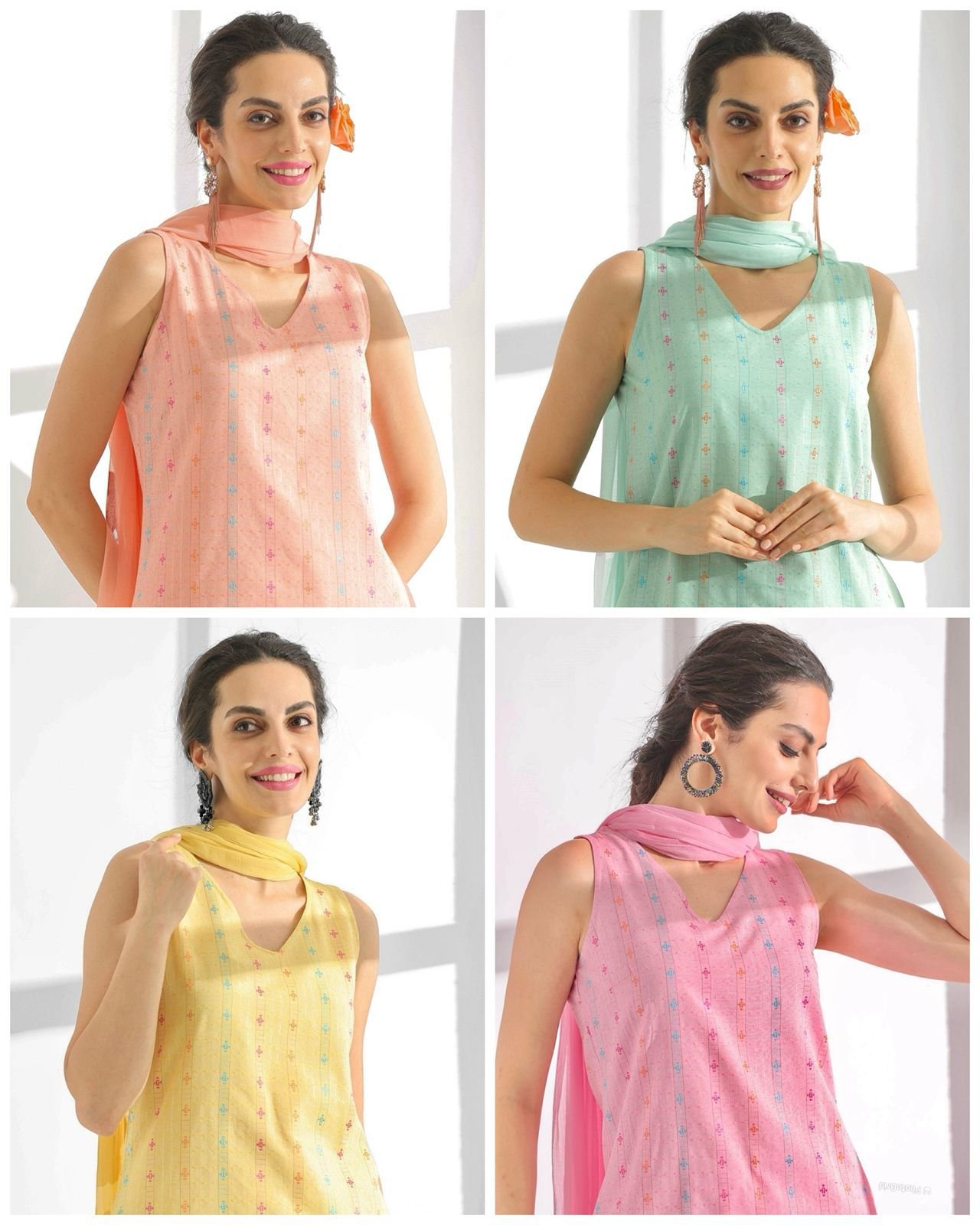 Sleeveless 3 piece suit