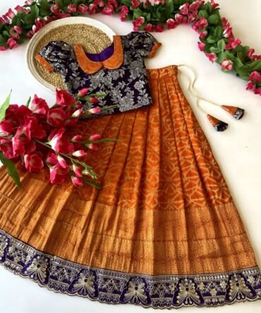 Mini kids Lehenga with top