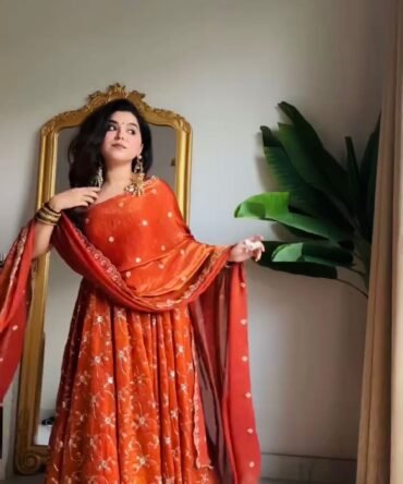 Designer Anarkali set