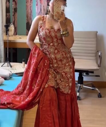 Premium sharara suit set